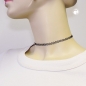 Mobile Preview: Halskette 4 Stück flexible Tattoo-Halskette schwarz