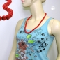 Mobile Preview: Halskette 10mm Kunststoffperlen rot-glänzend 70cm