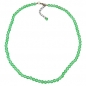 Preview: Halskette, Perle, 6, kiwi-transparent