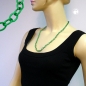 Mobile Preview: Halskette, Anker oval, 7mm, grün-matt
