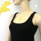 Mobile Preview: Halskette, springende Delfine, gelb-matt