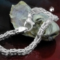 Preview: Armband 5mm Königskette vierkant glänzend Silber 925 21cm