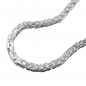 Preview: Kette ca.2mm Königskette vierkant glänzend Silber 925 45cm, ohne Dekoration