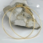 Halskette Tonda Rundkette 1,2mm rund gold-​plattiert 45cm