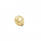 Preview: Piercingkugel 5mm Ersatzteil glänzend 9K GOLD, ohne Dekoration