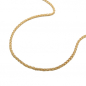 Preview: Halskette 1,1mm Zopfkette 9Kt GOLD 45cm