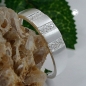 Preview: Ring 5mm mit 9x Zirkonias weiß seidenmatt Silber 925 Ringgröße 54