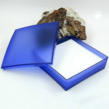 Schmuckschachtel universal, blau-transparent