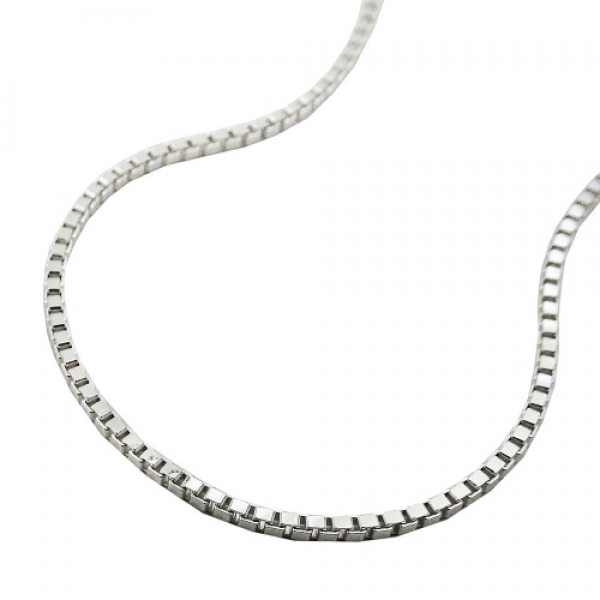 Halskette 1,3mm Venezianerkette Silber 925 36cm