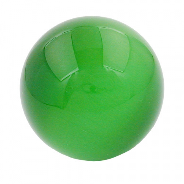 Kugel 52mm grün mit Hyperion Glas, ohne Dekoration